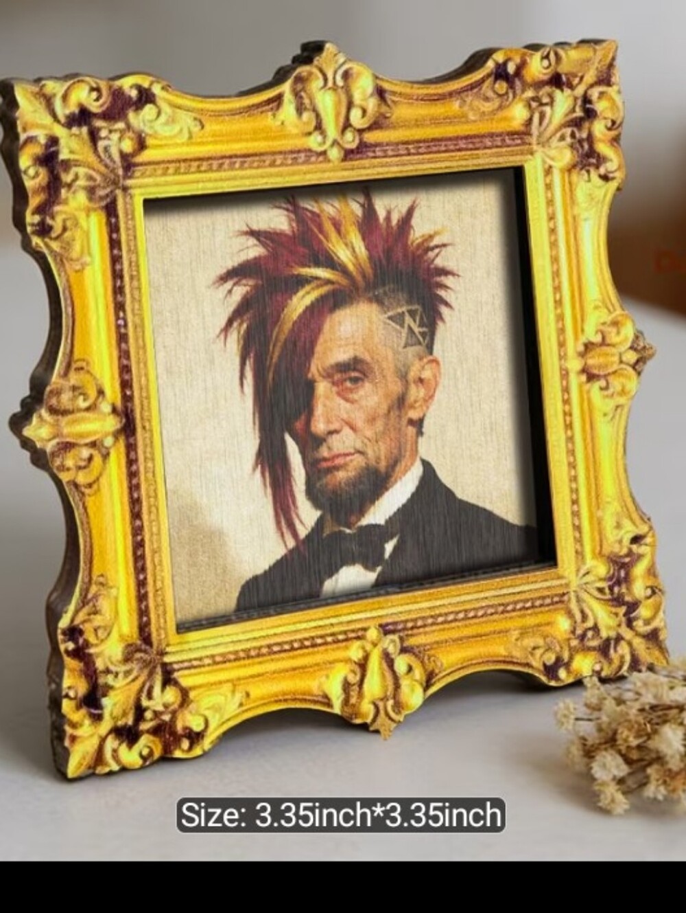 Punk Rock Lincoln Magnet